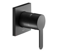 Keuco Keuco Set de montage prêt IXMO Flat Mitigeur monocommande encastré, carré, noir mat Quantité:1