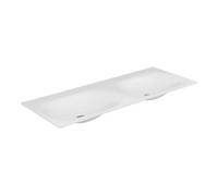 Keuco Keuco Varicor double vasque Edition 11 arctique blanc mat, 245x53,5cm, sans HL/UL Quantité:1