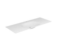 Keuco Keuco Varicor vasque simple Edition 11 arktique blanc mat, 280x53,5cm, avec HL/UL Quantité:1