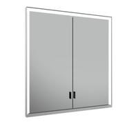 Keuco Keuco Vis à aggloméré porte longue Royal Lumos 70x73x16cm, sans Abl, BL, argenté anodisé Quantité:1