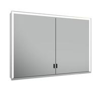 Keuco Keuco Vis à bois pour porte longue Royal Lumos 105x73x16cm, sans poignée, WV, 2 vantaux, argent anodisé Quantité:1