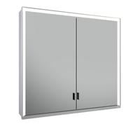 Keuco Keuco Vis à bois pour porte longue Royal Lumos 80x73x16cm, sans Abl, WV, 2 portes, alu anodisé argent Quantité:1