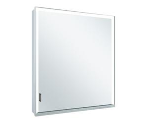 Keuco Keuco Vis pour panneau longue porte Royal Lumos 65x73x13cm, An R, WV, 1-volet, alu anodisé Quantité:1