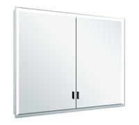 Keuco Keuco Vis pour panneau longue porte Royal Lumos 90x73x13cm, s/ouvr., WV, 2-p., alu anodisé Quantité:1