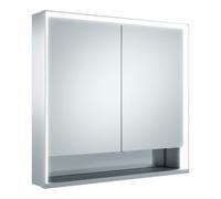 Keuco Keuco Vis pour panneaux portes courtes Royal Lumos 80x73x13cm, avec Abl, WV, 2 portes, alu anodisé argent Quantité:1