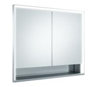 Keuco Keuco Vis pour panneaux portes courtes Royal Lumos 90x73x13cm, avec Abl, encastré, 2 portes Quantité:1