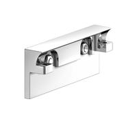 Keuco Kit de collage type 8 pour porte-papier toilette Reva chromé | Kit à coller, sans perçage