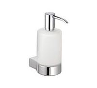 Keuco lotion match1 Plan cristal véritable mat, aluminium argent anodisé / chrome