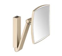 Keuco Keuco Miroir cosmétique éclairé iLook_move 200x200mm, pivotant, basculant, bronze satiné Quantité:1