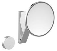 KEUCO Miroir cosmétique iLook_move Ø21,2 cm éclairage réglable grossissement ×5 Chrome 17612019002