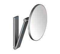 Keuco - Miroir cosmétique mural, chrome noir brossé 17612130000