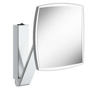 Keuco - Miroir mural cosmétique avec éclairage LED, chrome 17613019004
