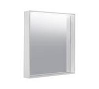 Keuco miroir Plan 07898172003 650x700x105mm, 41 + 30 watts, anodisé teinté d'argent, miroir chauffant