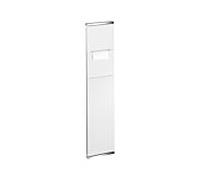Keuco module WC 1 Plan Integral 44964015102 Arrêt à droite, chromé / peint en blanc