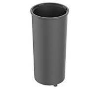 Keuco Moll insert en plastique 12769000101 chromé / anthracite, pour kit de brosse de toilette