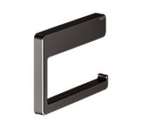 KEUCO Moll porte-papier toilette 12762350000 pivotante , forme ouverte, noir titane brossé