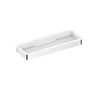 Keuco panier de Plan 14958070051 2 pièces, finition acier inoxydable / blanc