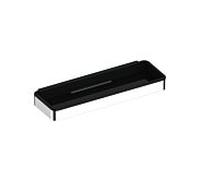 Keuco panier de Plan 14958170037 2 pièces, finition aluminium / gris noir