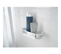 Keuco panier de Smart.2 14758010100 chromé / blanc , avec insert en plastique