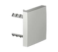 KEUCO Panneau de recouvrement universel 59949210002 carré, pour interrupteur de tuyau, finition inox