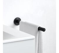 Keuco Plan Black Selection Barre porte-serviette de toilette, 14923370000,