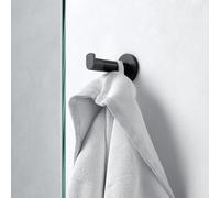 Keuco Plan Black Selection Crochet porte-serviette de toilette, 14911370000,