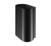 KEUCO Poubelle murale Plan 14988370000 – 30 l, fixation invisible, noir mat