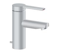 KEUCO Mitigeur de lavabo PLAN BLUE 90 monocommande, bec prolongé, vidage, finition aluminium