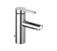 KEUCO PLAN blue Mitigeur monocommandé pour lavabo 90, avec garniture d'écoulement, saillie 107mm, 53902170000, Couleur: finition aluminium