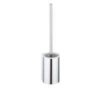 Keuco Plan - Brosse WC pour montage mural, avec support, blanc/ acier 14972070100
