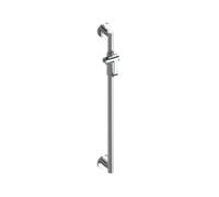 KEUCO PLAN Care barre de douche, avec coulisseau de douche, 882mm, 34912170800, Couleur: Aluminium anodisé argent / chromé