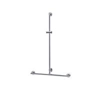 Keuco Rampe de douche Plan Care 34914010611 avec barre de douche, chromé, 600 / 1100mm, avec Halter