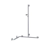 Keuco PLAN Care Barre de douche, avec poignée de maintien, 34915016411,