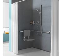 Keuco PLAN Care Barre de douche, avec poignée de maintien, 34915179411,