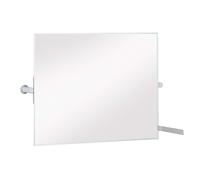 KEUCO Miroir Plan Care 60×54 cm inclinable jusqu'à 15° chrome 34986012000