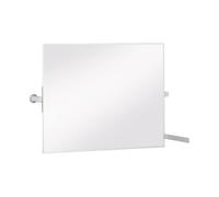 KEUCO Miroir Plan Care 60×54 cm inclinable jusqu'à 15° chrome 34986012000