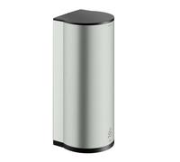 Keuco Plan - Distributeur automatique mural de liquide de désinfection, 1100 ml, acier inoxydable/noir 14987060037