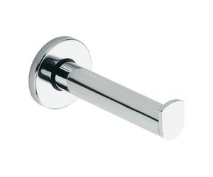 KEUCO PLAN Distributeur de rouleaux de papier toilette de rechange, fixation cachée, 1 rouleau, 14963170000, Couleur: Aluminium anodisé argent / chromé