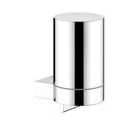 KEUCO PLAN distributeur de savon liquide, godet métallique à renverser, 280ml, 14951010000, Couleur: Chromé