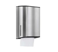 Keuco Plan - Distributeur de serviettes en papier, acier inoxydable/noir 14985060000