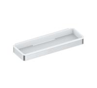 Keuco Plan - Étagère, longueur : 29 cm, inox/blanc 14958070051