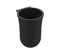 Keuco Plan insert en plastique 14972000200 noir, pour brosse de toilette