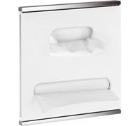 Keuco Keuco Modul Lavabo 3 Plan Integral 326x325x143mm, TA R, chromé / laqué blanc Quantité:1