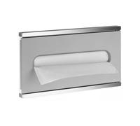KEUCO PLAN Integral Modul lavabo 4, distributeur de serviettes en papier, charnières à droite, 44999011712, Couleur: chromé / aluminium - finish