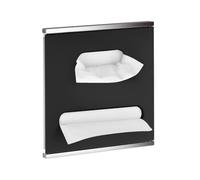 KEUCO PLAN Integral Module lavabo 3, distributeur de serviettes en papier, charnières à droite, 44977013702