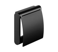 Keuco Plan Porte-Papier Toilette avec Couvercle, Forme Ouverte, métal Noir