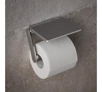 KEUCO Porte-papier toilette Plan 14973010000 chromé pivotant avec tablette