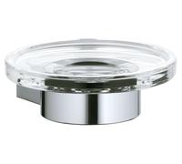 Keuco Plan - Porte-savon avec support, verre/chrome 14955019000