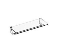 Keuco Plan porte-serviettes 14975170000 600 mm, verre ESG, aluminium argent anodisé / chrome
