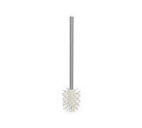 Keuco Plan rechange pour toilettes Plan 14972174000 Finition aluminium, avec tête de brosse blanche